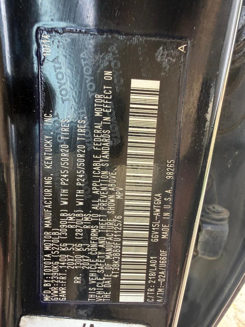 
								TOYOTA VENZA full									