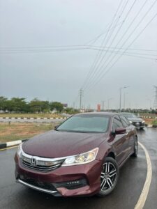 Good Deal‼️‼️‼️ Carefully Used (Unregistered) 2017 on belt Honda Accord (Sport) car is in pristine condition (Nothing To Fix) with original duty going for just 13.5m with our sambo Lugbe Abuja📍 ZERO CHAIN DEAL