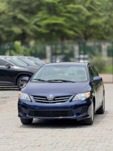 GOOD DEAL‼️‼️‼️ EXTREMELY CLEAN TOYOTA COROLLA LE 2013 MODEL — WITH ORIGINAL DUTY GOING FOR JUST ₦9,800,000 ONLY LOCATION ABUJA📍 ZERO CHAIN DEAL