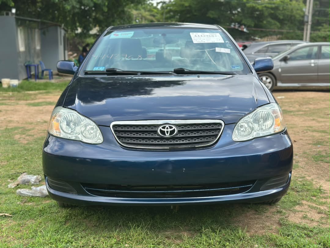 
								New in: Highest Grade Foreign Used 2007 Toyota corolla LE, 2keys Remote Starter. First body with no single 9ja paint. May 2026 Duty going for just 9.2m 100k sambo full									