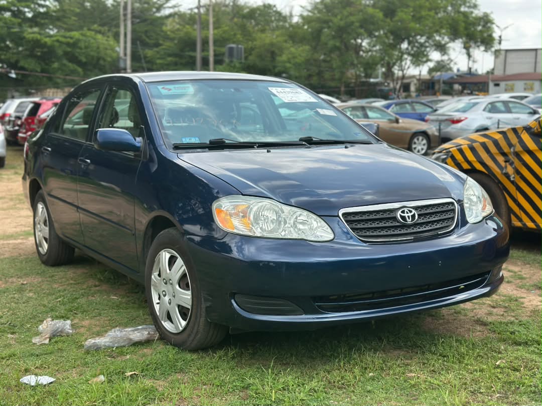 
								New in: Highest Grade Foreign Used 2007 Toyota corolla LE, 2keys Remote Starter. First body with no single 9ja paint. May 2026 Duty going for just 9.2m 100k sambo full									