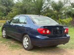New in: Highest Grade Foreign Used 2007 Toyota corolla LE, 2keys Remote Starter. First body with no single 9ja paint. May 2026 Duty going for just 9.2m 100k sambo
