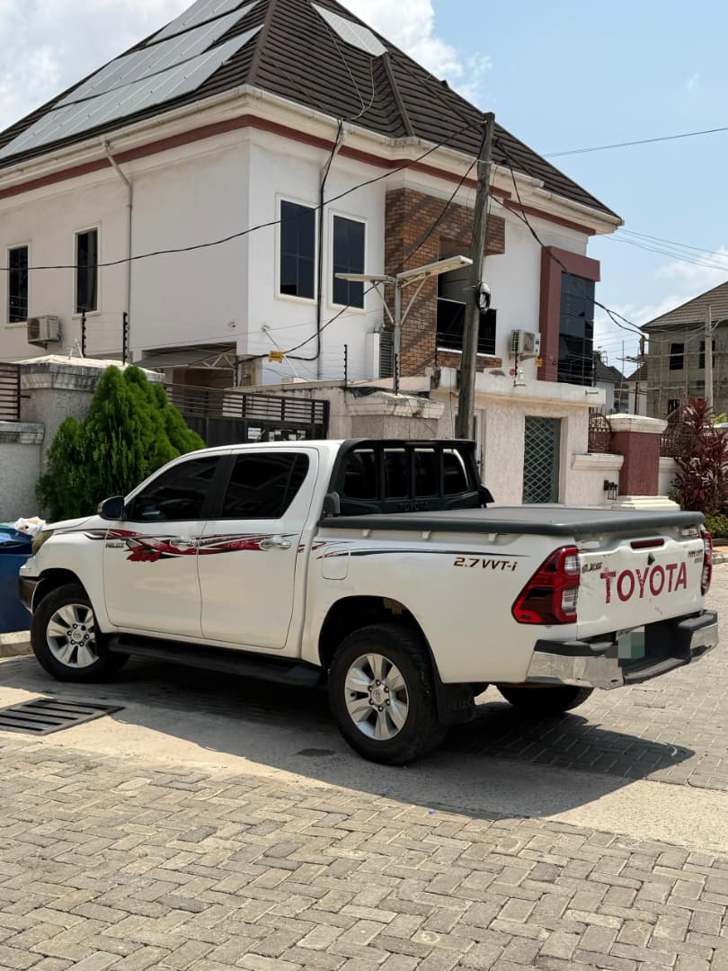 
								Quick Sale ‼️   ✨ Extremely Clean Used 2020 Toyota Hilux Automatic drive, bought brandnew, original allocation, in perfect condition. Price 47m.  Location 📍 Abuja deal 🤝@ owner house 🏡 full									