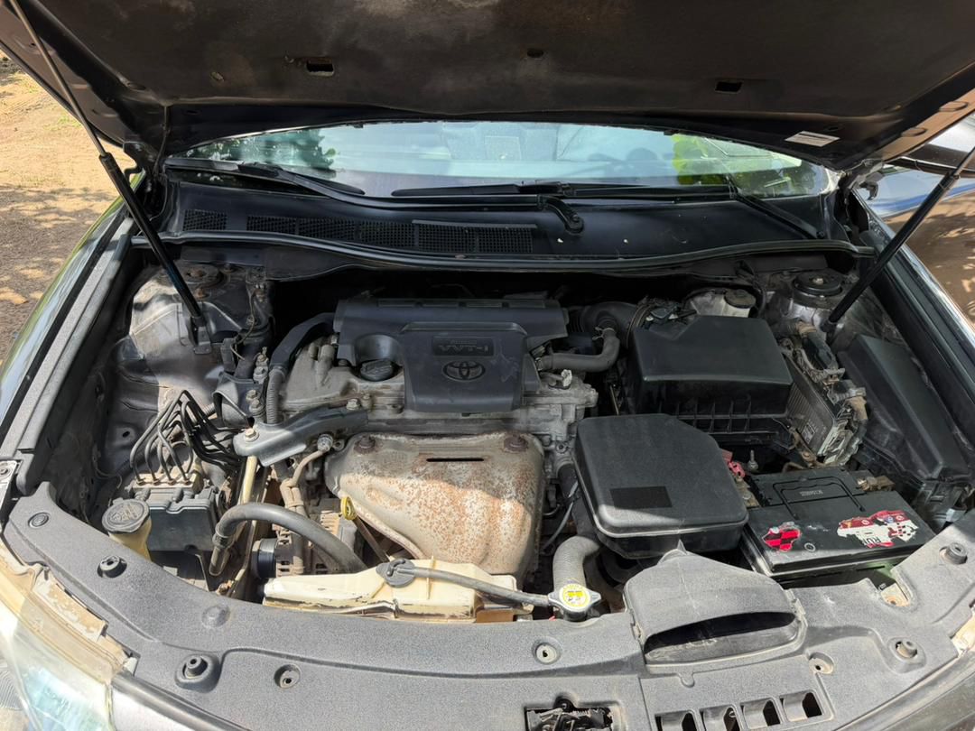 
								Toks grade 2013 Toyota Camry with untampered engine and gear for 10M Naira only. Call me for more details! full									