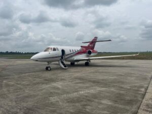 Bombardier Challenger 605. Seats 15 passengers at full capacity. $3.5m.  •	Total Time Since New (TTSN): 11735.4 HRS •	Total Landings Since New (TLSN): 6901 CYCLES [5/23, 11:50 AM] +234 Abuja  Agency fee apply Saidu