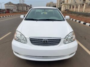 Extremely clean Toyota Corolla 2007 model with untampered engine and gear for 6.2m  📍Abuja