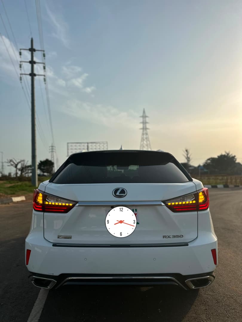 
								Good Deal‼️‼️‼️ Grade A (Accident Free) Foreign Used 2017 Lexus Rx350 (Fsport) car is in pristine condition fullest option (Keyless Mouse & Open Roof) with original 2026 entry duty going for just 57.5m with sambo with me Lugbe Abuja📍 ZERO CHAIN DEAL full									