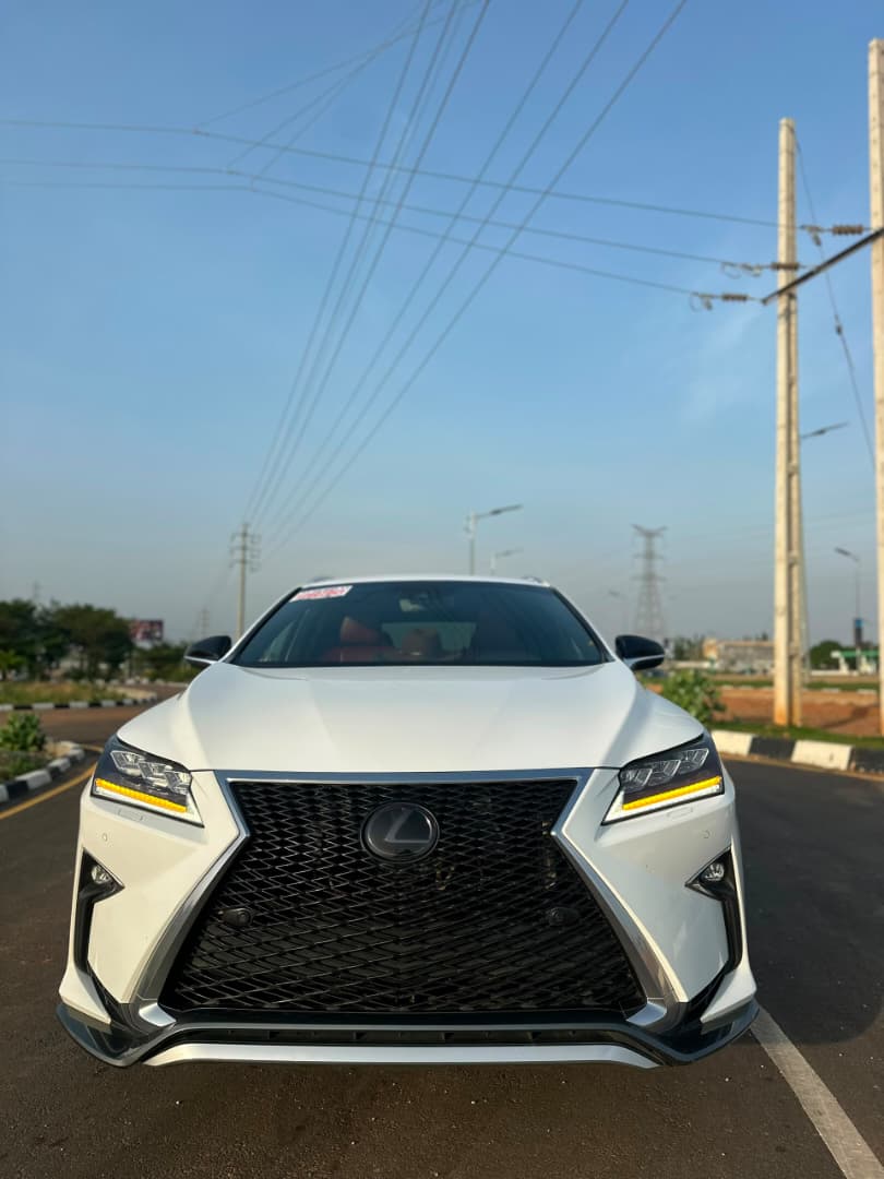 
								Good Deal‼️‼️‼️ Grade A (Accident Free) Foreign Used 2017 Lexus Rx350 (Fsport) car is in pristine condition fullest option (Keyless Mouse & Open Roof) with original 2026 entry duty going for just 57.5m with sambo with me Lugbe Abuja📍 ZERO CHAIN DEAL full									