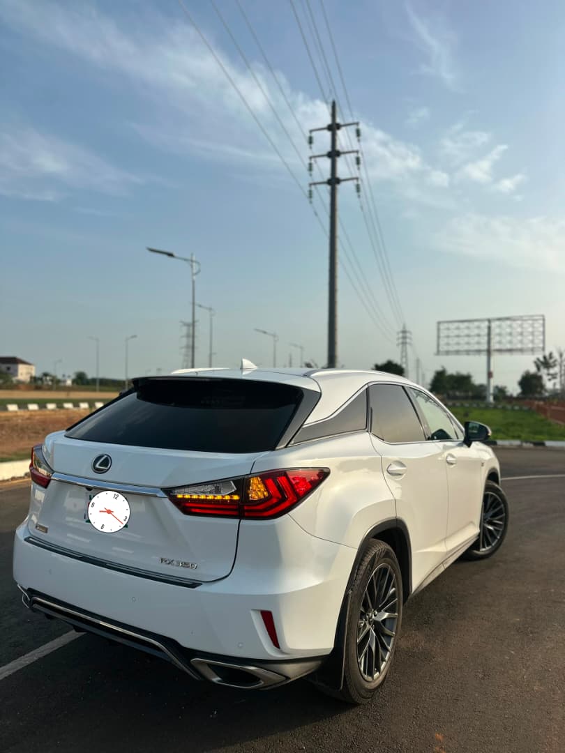 
								Good Deal‼️‼️‼️ Grade A (Accident Free) Foreign Used 2017 Lexus Rx350 (Fsport) car is in pristine condition fullest option (Keyless Mouse & Open Roof) with original 2026 entry duty going for just 57.5m with sambo with me Lugbe Abuja📍 ZERO CHAIN DEAL full									