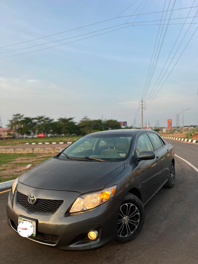 
								Giveaway Deal‼️‼️‼️ Grade A Carefully Used 2009/10 Toyota Corolla (Le) car is first body still in pristine condition (Nothing To Fix) with original duty going for just 7.2M LAST WITH ONLY 200K SAMBO with me Lugbe Abuja📍 ZERO CHAIN DEAL full									