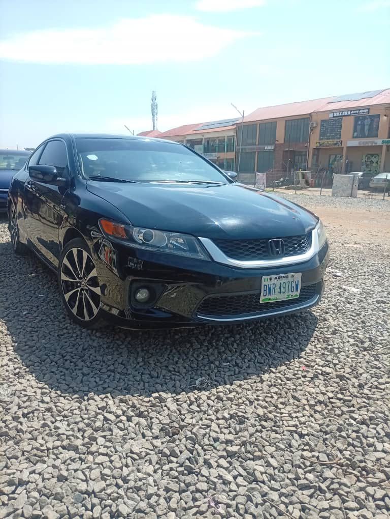 
								Belgium Grade🇱🇷 Extremely sharp Honda Accord coup 2014 model in a premium condition with original duty✅ 🏷️7.2M Net  📍Lugbe Abuja📍 full									