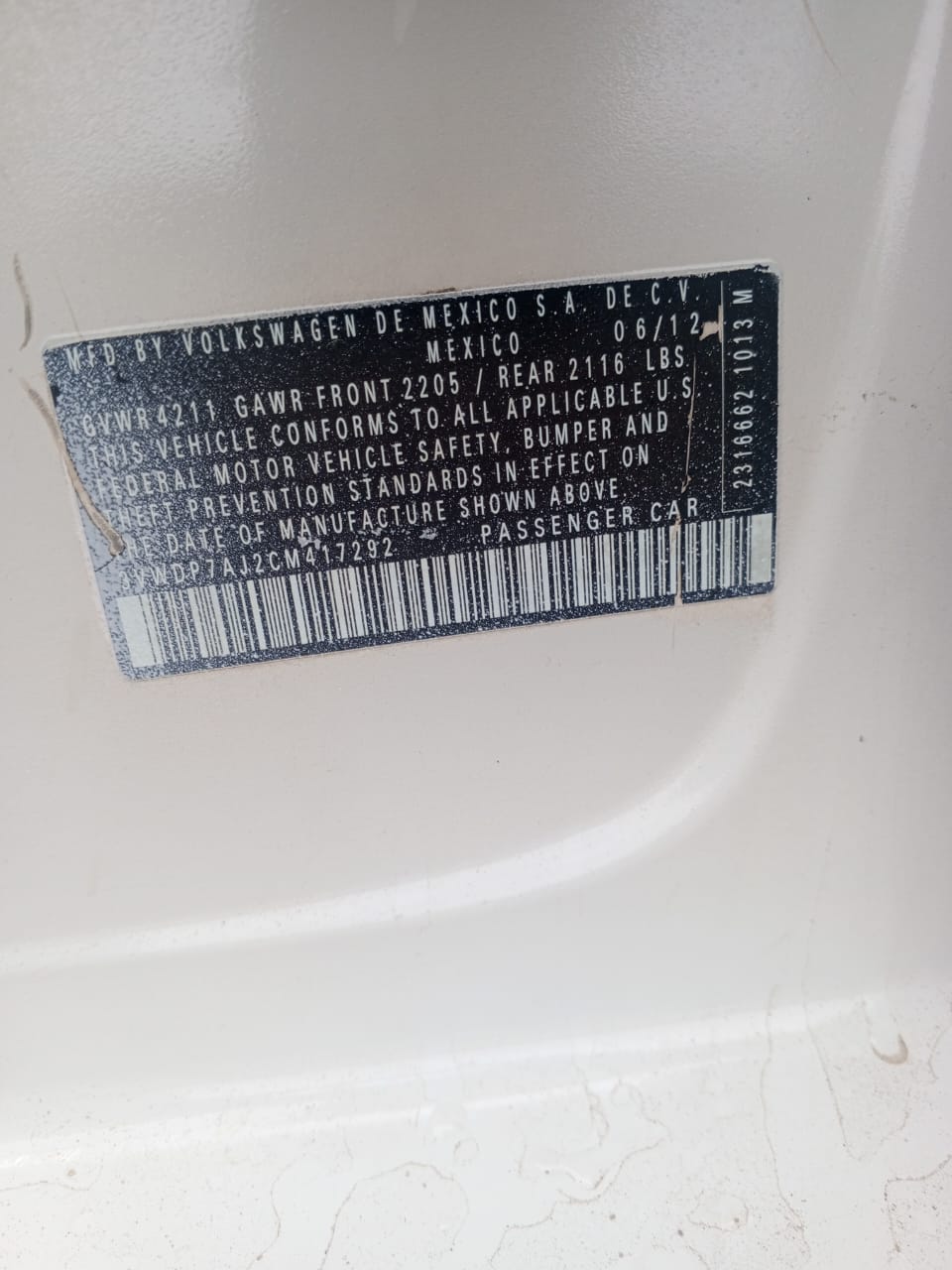 
								Volkswagen Jetta 2013 model with untempered engine and gear AC chilling Going for 5M full									