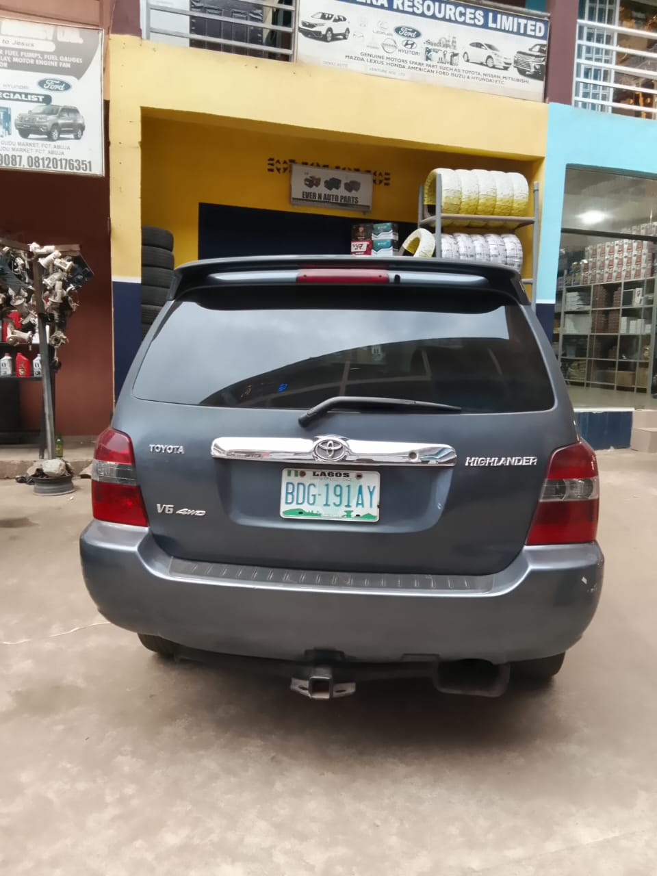 
								Still available Toyota Highlander 2005 3-seaters 5.2m Gudu full									
