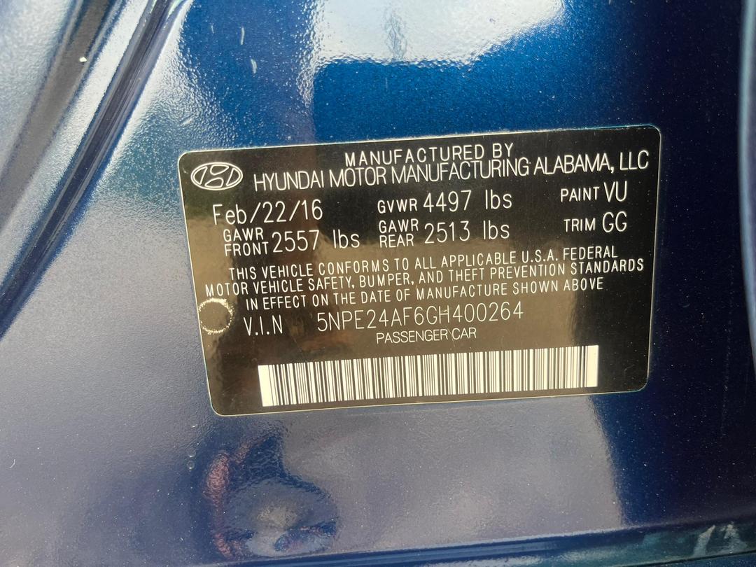 
								Quick Sale Registered Hyundai Sonata 2016 In Good Condition With Original duty~ 🏷️7.8M Net 📍Abuja Deal full									