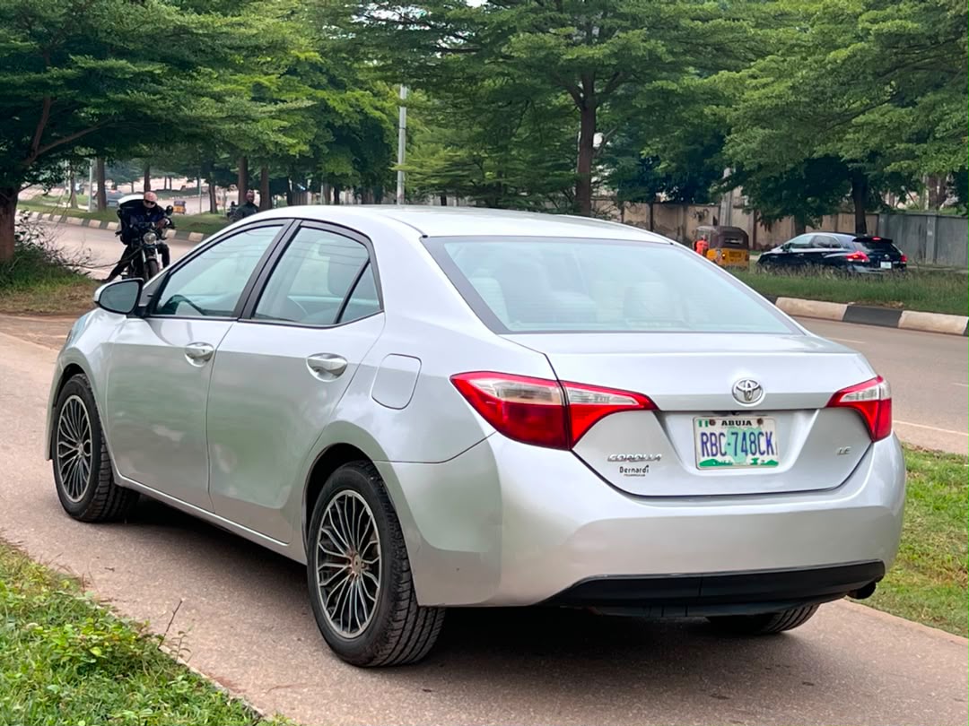 
								Distress sales 🚨‼️Belgium Excape Corolla 2014 untouched engine nd gear first body with Original Duty going for 9.3 full									