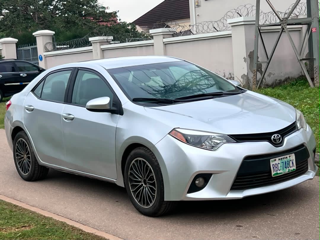 
								Distress sales 🚨‼️Belgium Excape Corolla 2014 untouched engine nd gear first body with Original Duty going for 9.3 full									