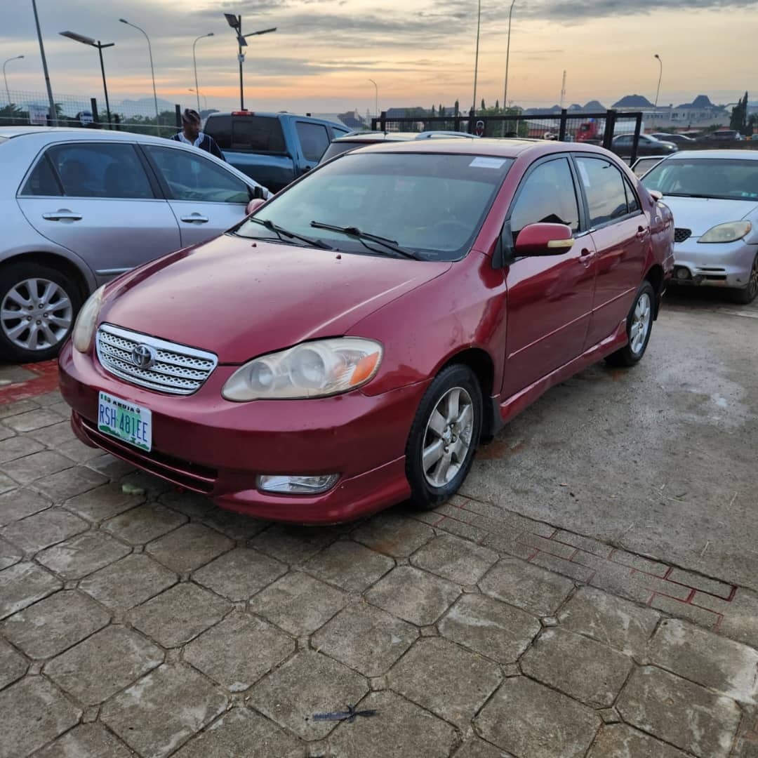 
								Super clean 🚘2004 Toyota Corolla Sports with super sound engine, smooth gear transmission, freezing AC, 💰4m Abuja! full									