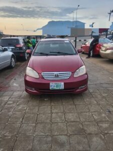 Super clean 🚘2004 Toyota Corolla Sports with super sound engine, smooth gear transmission, freezing AC, 💰4m Abuja!