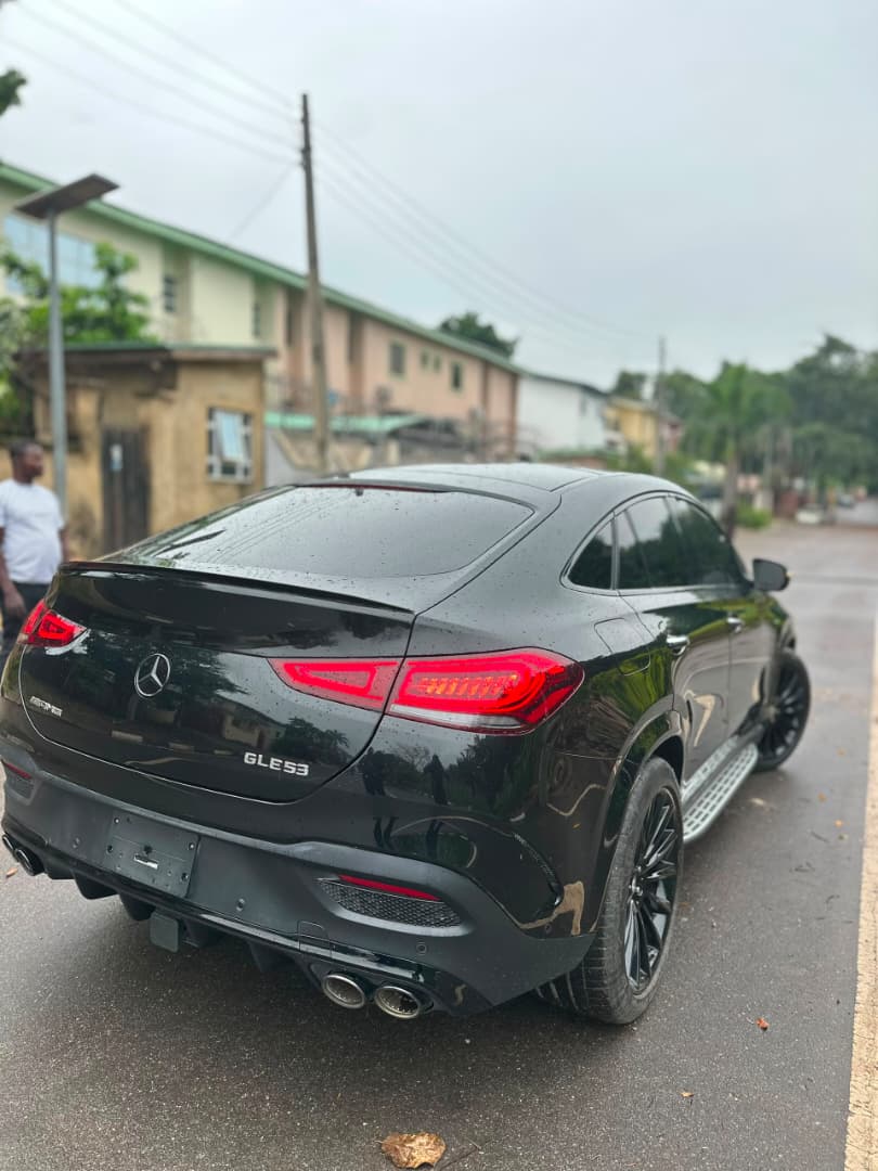
								Giveaway Deal‼️‼️‼️ (84k Mileage) Grade A Foreign Used 2021 Mercedes Benz Gle53 (AMG) car is in pristine condition fullest option (360% Cam, Keyless, Full Pano Roof, Power Booth and more) with full paid 2026 entry duty going for just 135M slightly negotiable with me (Moveable) Lugbe Abuja📍 ZERO CHAIN DEAL full									