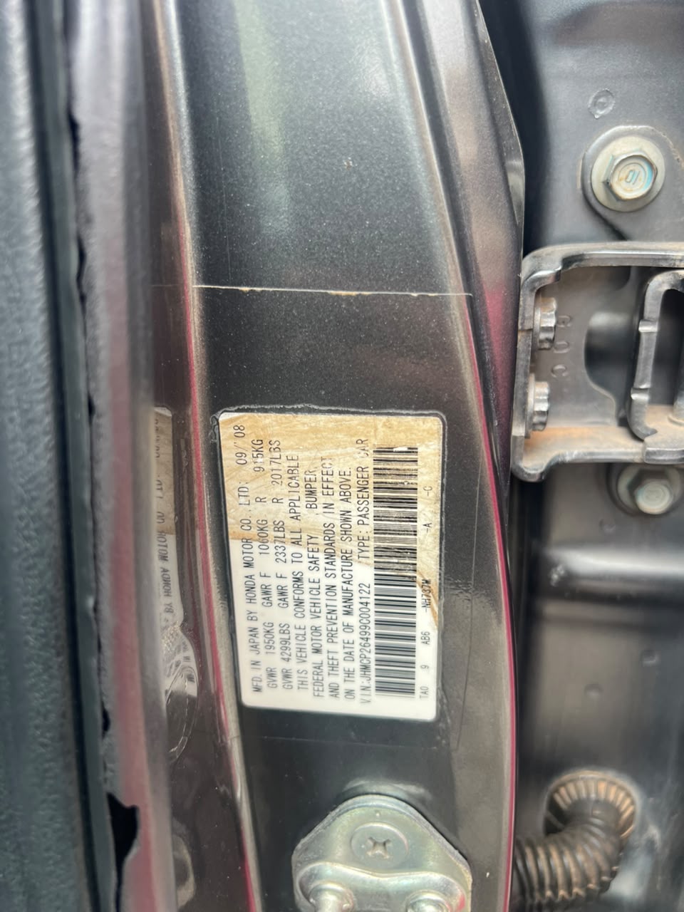 
								Unregistered Honda accord 2009 Buy and drive  📍Abuja 💰6.5M full									