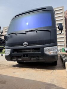 Brand New 2025 Coaster Bus VVIP BULLETPROOF. PRIVATE JET SITTING ARRANGEMENTS. Diesel Engine. 850m  📍Pkrice 750m Abuja deal