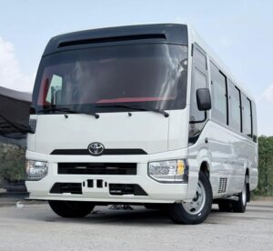 2025 Coaster buse BULLETPROOF VIP sitting arrangements PETROL ENGINE 📍Pkrice N630M  Abuja deal