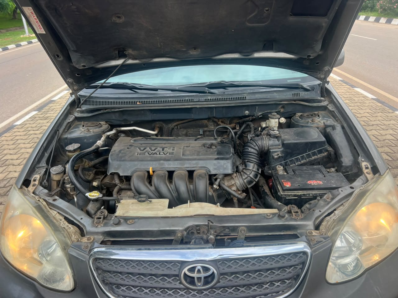 
								BELGIUM STANDERD TOYOTA COROLLA 2006 MODEL USED TEMOSTART INTACT INDOMI INTACT, FACTRY FOLLOW COME AC UNTEMPERD ENGINE AND GEAR GOING FOR 6.1m ABUJA DEAL full									