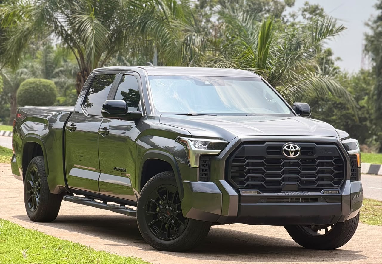 
								Power. Luxury. Reliability.  Looking for a pickup that stands out?   This foreign-used 2024 Toyota Tundra delivers bold styling, exceptional performance, and premium comfort   PRICE; 130M OnLy💰   Whether for business, family, or executive use, the 2024 Tundra is built to perform and designed to impress  AbuJa LoKaTioN📍 full									