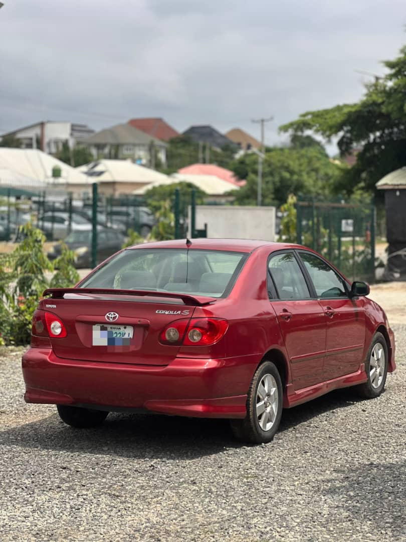 
								Super clean 2006 Toyota Corolla Sport Edition with original documents and fully untempered engine and ac is chilling very clean interior everything is working perfectly buy and drive. Fre 💰 5.6 million naira only 📍 Abuja full									