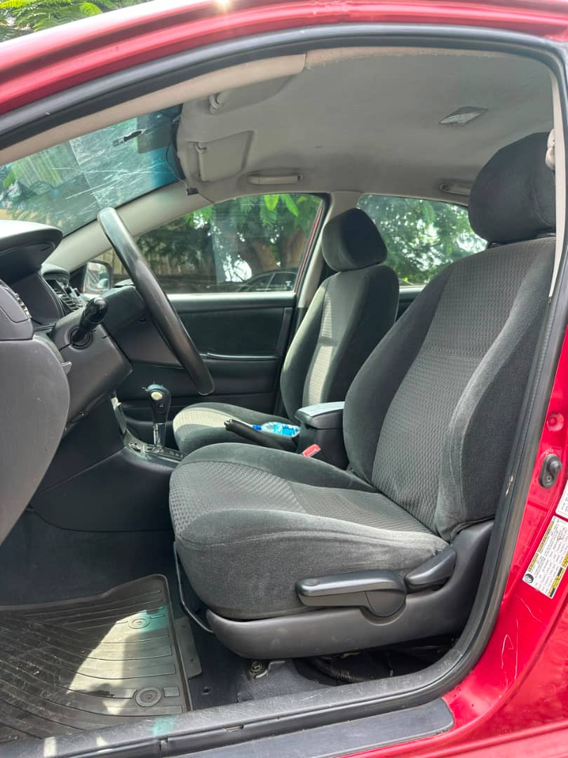 
								Super clean 2006 Toyota Corolla Sport Edition with original documents and fully untempered engine and ac is chilling very clean interior everything is working perfectly buy and drive. Fre 💰 5.6 million naira only 📍 Abuja full									