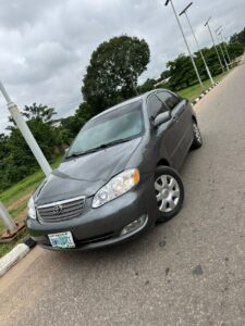Belgium standards Toyota Corolla 2006 engine and gearbox untempered AC chilling going for 5.5m Location Abuja deal