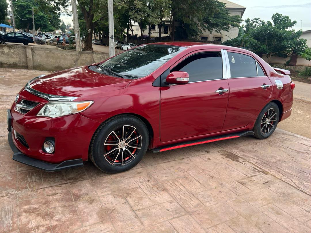 
								2012 Toyota Corolla S Available for urgent pickup Engine and gear is untampered Ac chilling Perfectly going for 7.8M Location Nyanya Abuja full									