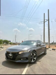 Good Deal‼️‼️‼️ (80k Mileage) Few Months Used (Premium Used) 2018/19 Honda Accord (Sport) car is in pristine condition (Nothing To Fix) with original duty going for just 18m Net with me Lugbe Abuja📍 ZERO CHAIN DEAL