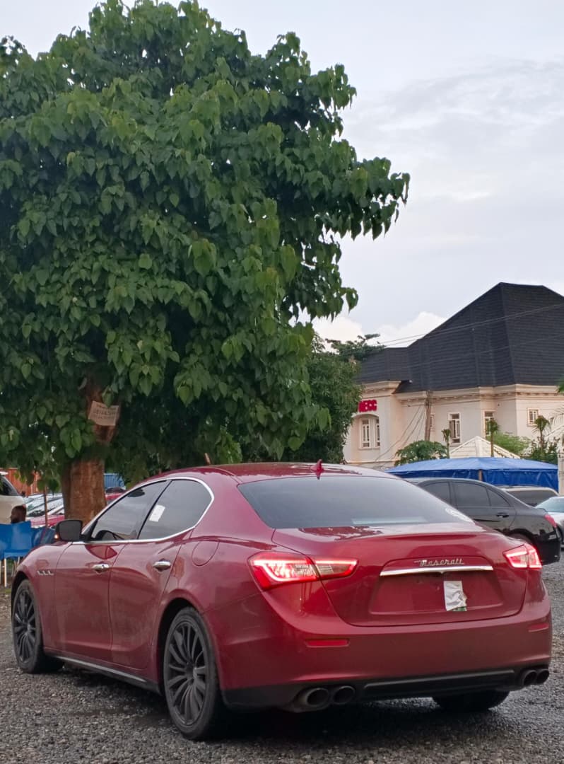 
								Foreign used Maserati Ghibli  2015 model Valid paper  Drive different  45million Ngn full									