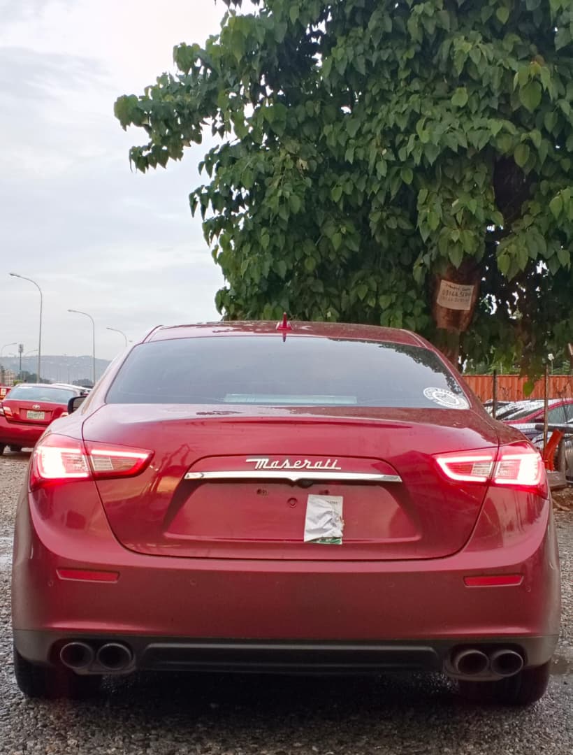 
								Foreign used Maserati Ghibli  2015 model Valid paper  Drive different  45million Ngn full									