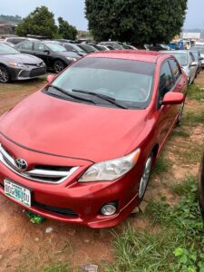 QUICK SALE‼️‼️ SUPER CLEAN SLIGHTLY USED BELGIUM GRADE TOYOTA COROLLA 2013 MODEL  BUY AND DRIVE  PRICE: 7.7 NET ABUJA