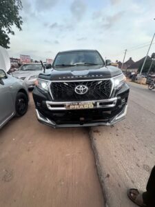CLEAN USED 2008 TOYOTA PRADO UPGRADED TO 2020 🔥 4-PLUGS 📍 ENGINE//GEAR//AC☑️☑️#️⃣8.5M OWNER ABUJA