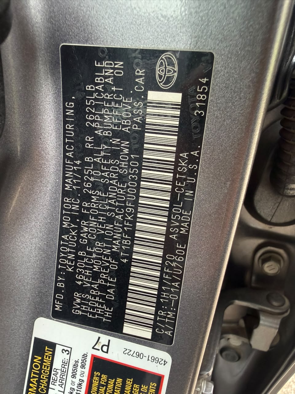 
								Distress Sell foreign Used Toyota Camry 2016 for just 13.9m Abuja full									