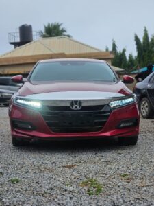 Mad Distress alert ⚠️  Mint Foreign used Honda Accord Tourine 2018 with  All components New Keyless  Pano Sunroof  Charge spot 👉16.5m buyer settle 500k  Location Abacha road Nyanya Abuja deal Car is with me directly  N.B:Rush Now B4 u hear sold