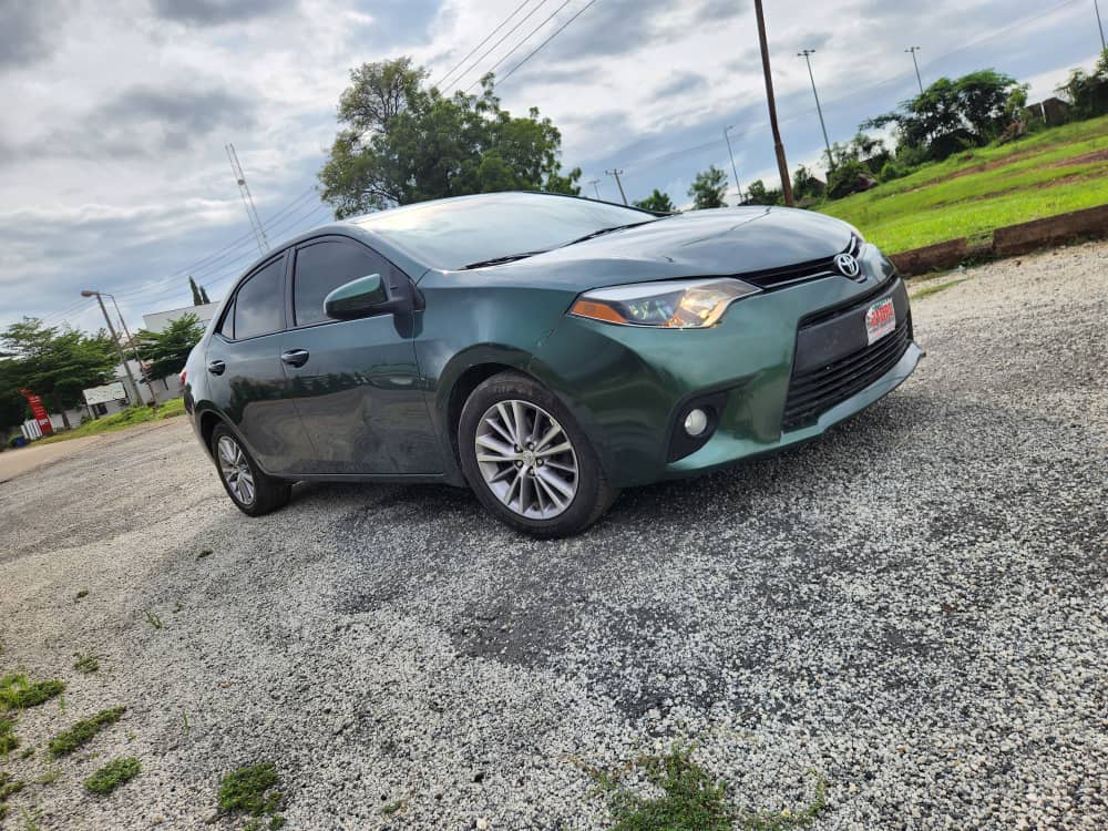 
								FOREIGN USED TOYOTA COROLLA 2015 2026 DUTY  JULY ENTRY GOING FOR 15M ABUJADEAL full									