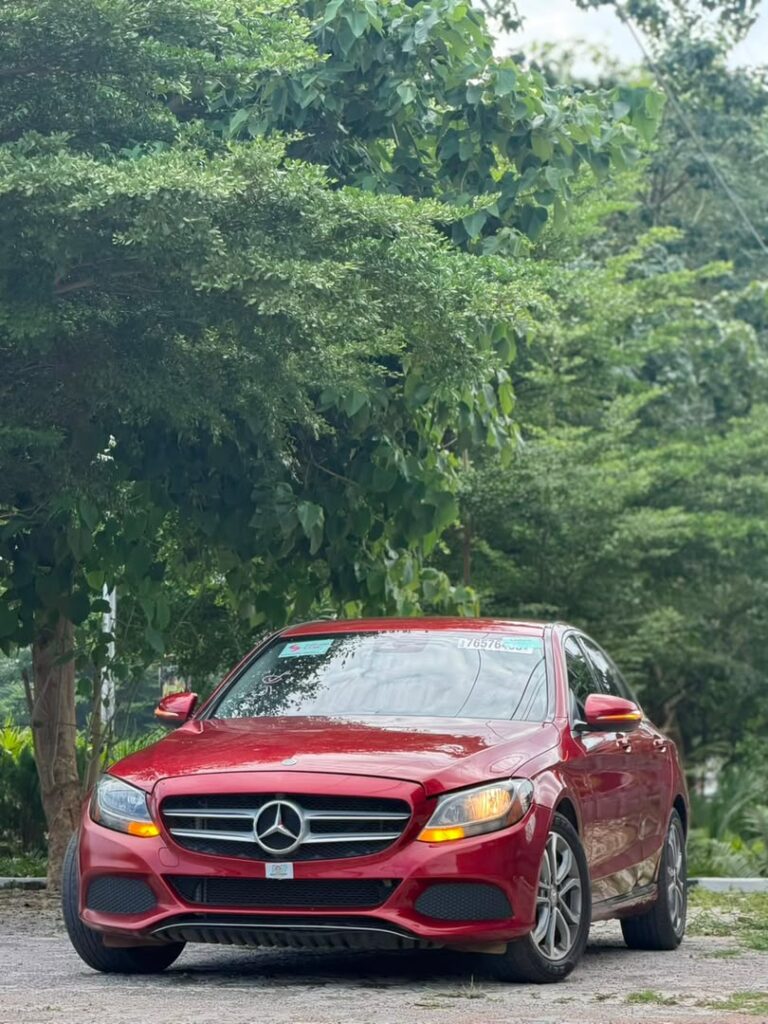 FOREIGN USED MERCEDES BENZ C300 2016 WITH ORIGINAL DUTY  FOR JUST 22M LOCATION ABUJA