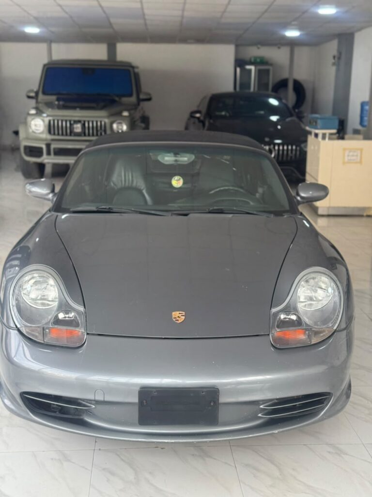 Foreign used 2004 Porsche boxster  With original custom duty  Black interior  Going for 30m  Abuja deal