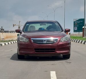 FOREIGN STANDARD 2012 HONDA ACCORD WITH ORIGINAL CUSTOM DUTY UNTAMPERED SYSTEM GOING FOR 6M ABUJA DEAL