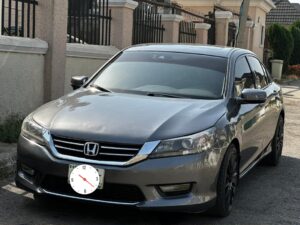 Giveaway Deal‼️‼️‼️ Carefully Used 2014/15 Honda Accord in pristine condition full option (Sunroof and Keyless) Going For Just 8.7m with 200k sambo owners house Abuja📍 ZERO CHAIN DEAL 📍Abuja Deal