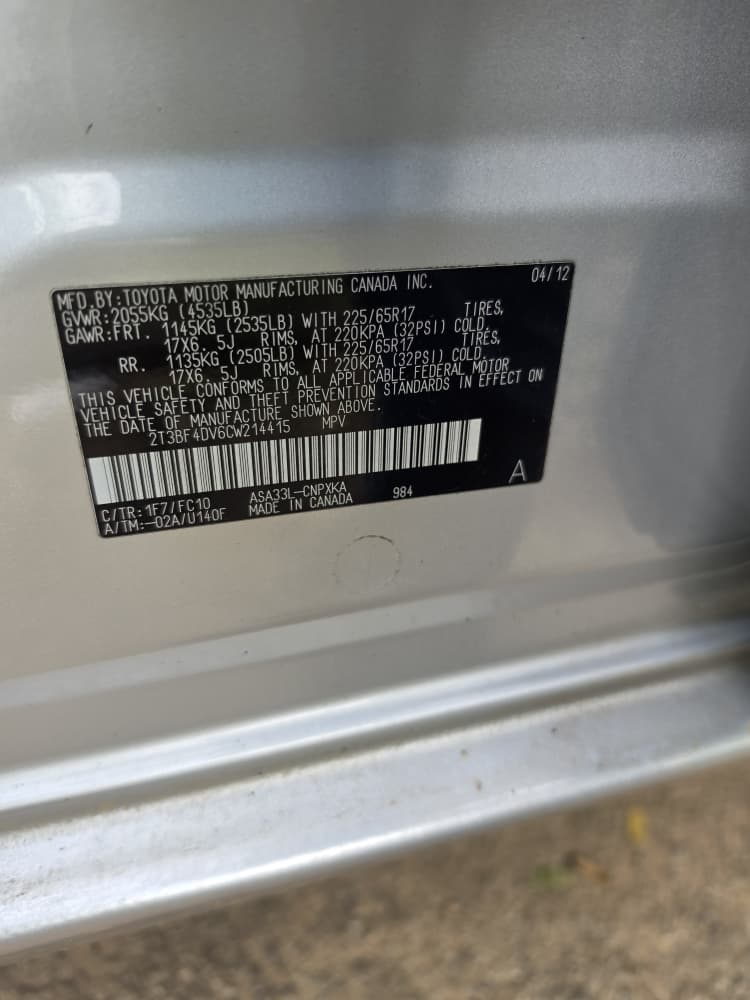 
								Quickest Deal: Extremely clean highest grade foreign used 2012 on belt Toyota RAV4 with JULY 2026 duty going for just 13m only Location Abuja deal full									