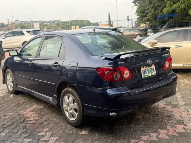 Sound Registered 2006 Corolla Sport @5m Abuja deal