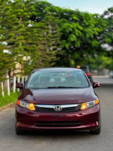 New arrival Abuja neatly used 2012 Honda Civic, ventilated seat, clean interior, key entry, duty ✅going 8.5M