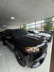Brand new 2023 GLS 63   With original custom duty  Black on black  Abuja  Going for 210m