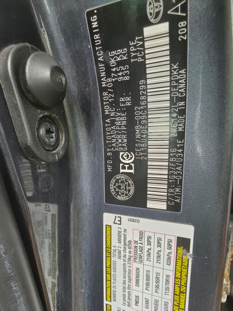 
								New in: Extremely clean foreign used Toyota corolla 2010 on belt. Accident Free, June 2026 Duty going for just 9.8m with no single 9ja paint full									