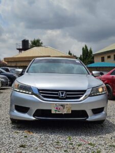 Neatly Used Unregistered 2014 Honda Accord. Untempered Engine and Gear Fullest option, Four brand new tyres.  ₦8.5M Location Nyanya Abuja Note Buyer to Settle Sambo 200k